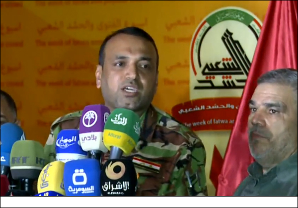الحشد الشعبي يواصل تقدمه في جبهتي بيجي والرمادي وغارة جوية تقتل 34 قيادياً في داعش