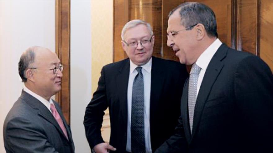 Amano et Lavrov discuté du programme nucléaire de l'Iran