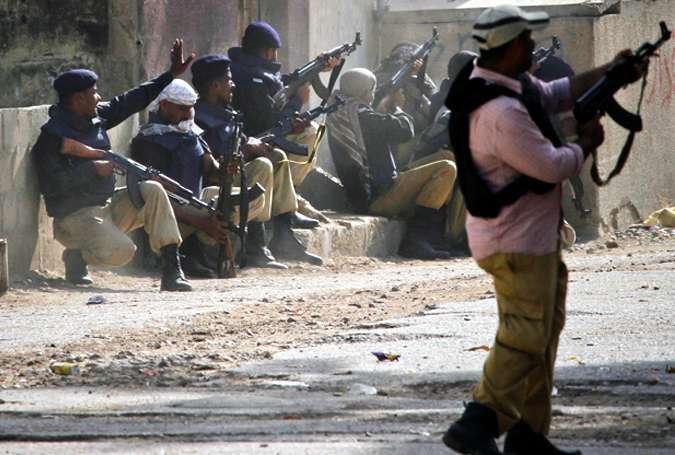 کراچی: صفورا گوٹھ پولیس کے ہاتھوں سپاہ صحابہ کے دہشتگرد واصل جہنم