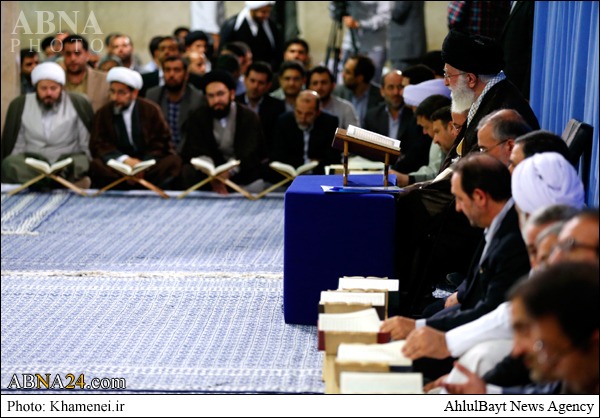 Photos: Supreme Leader Hosts Iranian Reciters of Holy Qur'an in Tehran