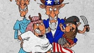 Küresel emperalizm ve siyonizm ailesi… / Karikatür
