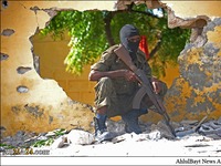 Fotostrecke: Al-Shabbab-Terroristen griffen Sicherheitskräfte Somalis an