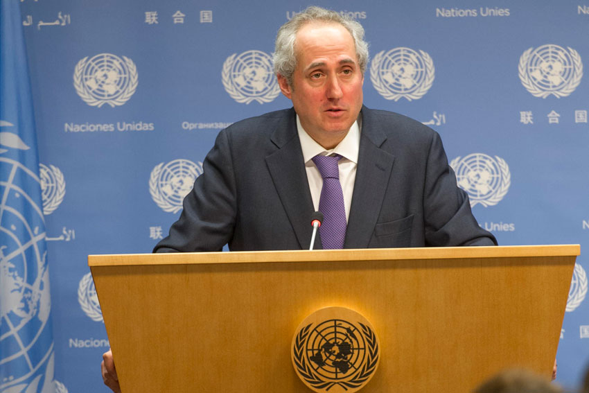 UN spokesman hails Iran's role in resolving Syria crisis