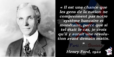  Système bancaire mondial : une arnaque du sionisme ! 