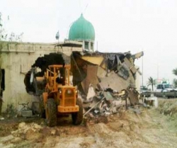 سعودی سیکورٹی اہلکاروں کے ہاتھوں مکہ مکرمہ میں ایک مسجد منہدم