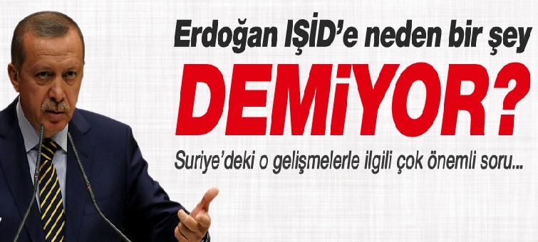 Erdoğan neden IŞİD'e bir şey demiyor?