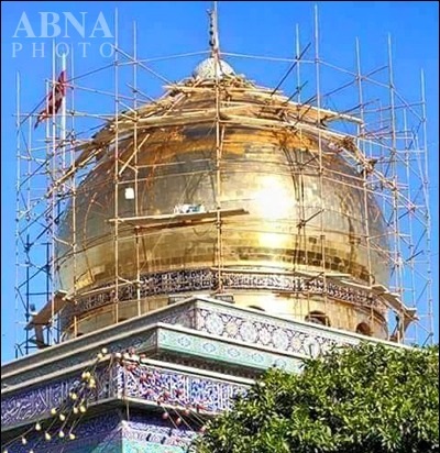 Ханым Зејнәбин һәрәминин ҝүнбәзи јениләнди – Фото