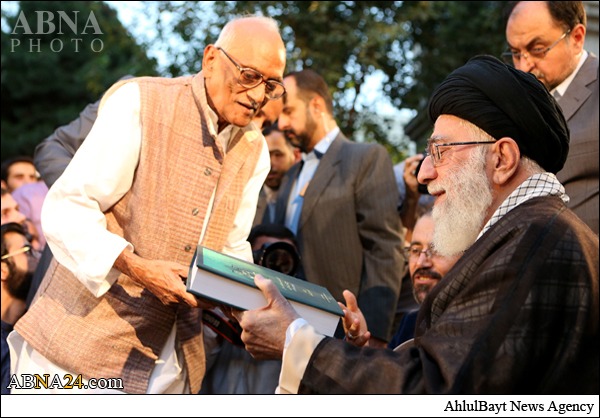 تصویری رپورٹ: رہبر معظم سے بعض شعراء و ادباء کی ملاقات