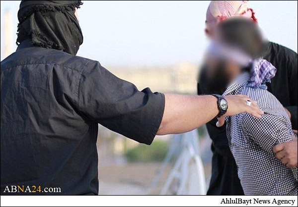 بالصور /“داعش” يعدم 4 عراقيين في الفلوجة برميهم من مكان عال