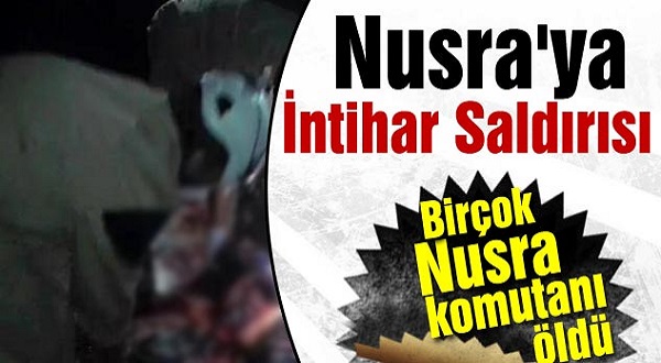 Nusra teröristlerine intihar saldırısı / Foto