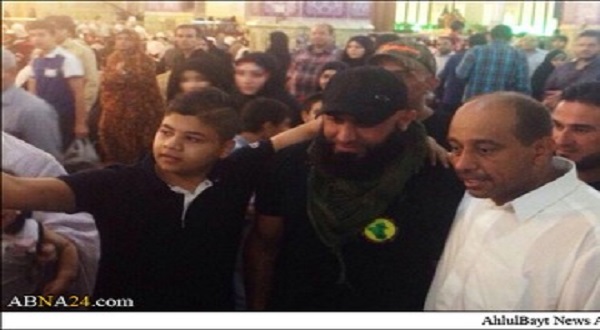 IŞİD’in kabusu Ebu Azrail İmam Rıza’nın (a.s) Türbesinde / Foto