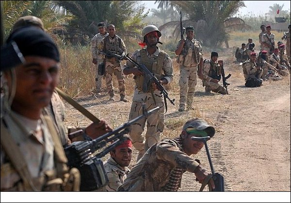 الحشد الشعبي ينجح بمحاصرة داعش في الفلوجة 