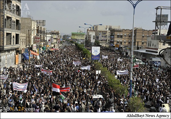 Yemenis Stage Massive Protest against UN's Silence on Saudi Crimes + Pics