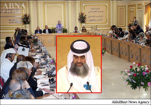 النظام في البحرين ينسق مع جماعة "مريم رجوي" الارهابية للتدخل في شؤون ايران + صور