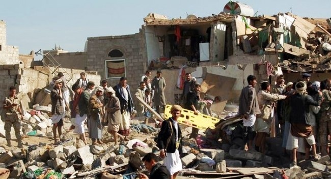 السعودية ترتكب المجازر: 63 شهيداً في عمران و50 في لحج