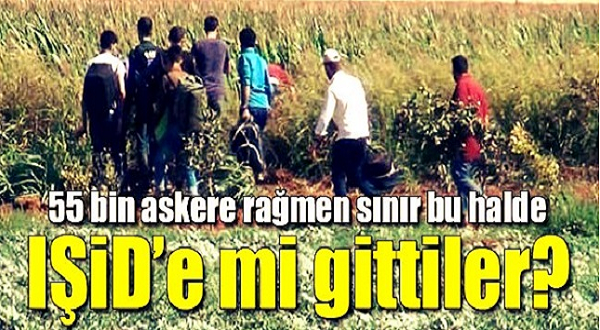 Sınırdan geçenler IŞİD’e mi gitti? / Foto