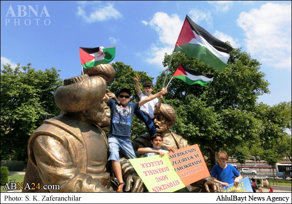 تصویری رپورٹ/ استنبول میں عالمی یوم القدس