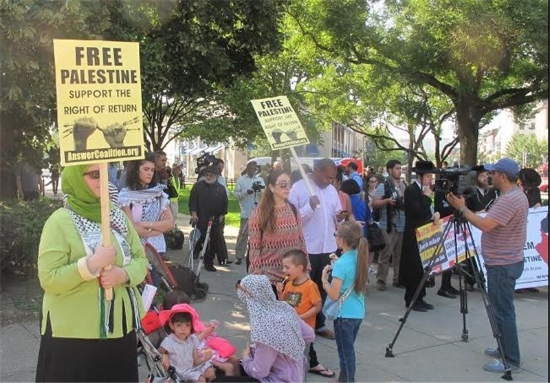Rally Held in Washington to Mark Int'l Quds Day + Pics