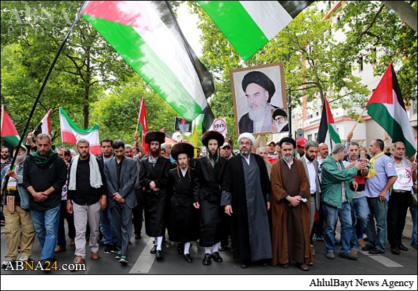 Muslim, Christians, Jewish, hand in hand against Zionism March in Berlin on ‘Quds Day’ / Pics