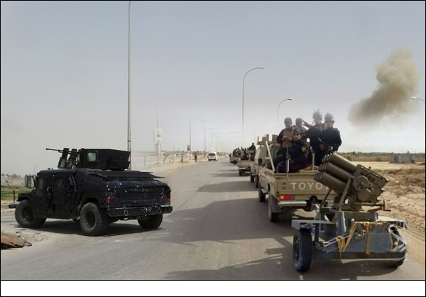 الحشد الشعبي يحرر منطقة غربي الفلوجة وداعش يهدد كل من يتراجع أو يهرب بالقتل