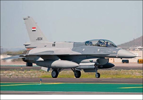تقرير مصور/العراق يستلم الوجبة الأولى من طائرات f16 الأمريكية