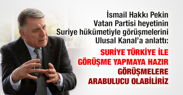Esad PYD’yi Hian Olarak Görüyor