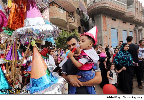 تصویری رپورٹ/ مصر میں عید کی خوشیاں