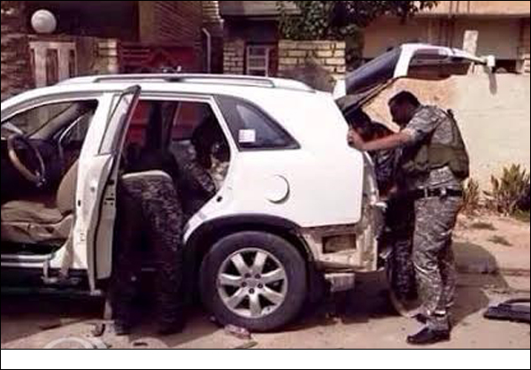 قوات أمنية تفكك سيارة ملغمة وتعتقل صاحبها من داعش في بغداد