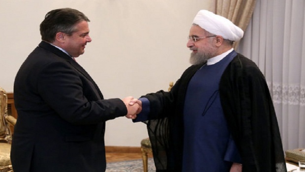 جرمنی کے نائب چانسلر کی صدر روحانی سے ملاقات