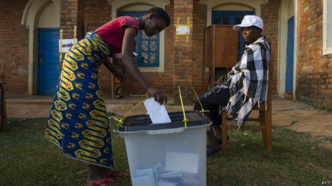 Amurka ta ce zaben Burundi na da aibi