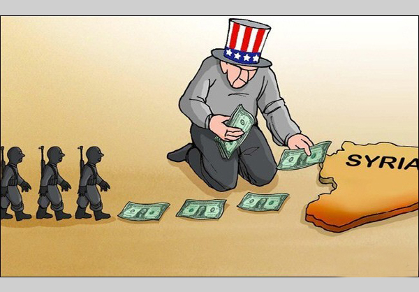 کاریکاتیر/ أمريكا تقدم الدعم للمسلحين الأرهابيين للقتال في سوريا