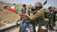 مغربی اردن میں ۱۲۵ فلسطینی صیہونی فوج کے ہاتھوں گرفتار