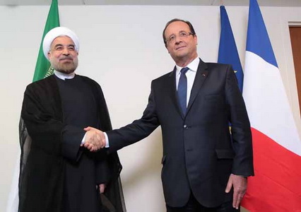 ایران،فرانسیسی صدور کا باہمی تعلقات اور علاقائی مسائل پر تبادلہ خیال