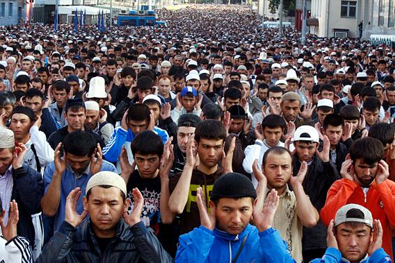 Moscow becoming Europe’s largest Muslim city with at least 1.5 million Muslims