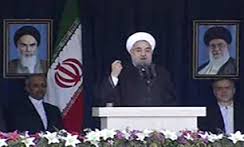 دنیا نے ایران کی استقامت کے سامنے گھٹنے ٹیک دئیے: صدر روحانی