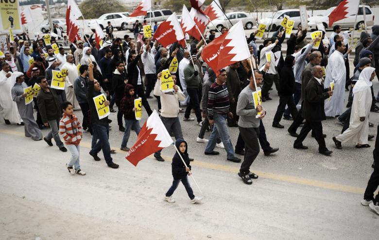 “Nuevamente los Bahreiníes han Tomado las Calles de Manama para Expresar su Repudio por la Detención del Sheij Ali Salman” 