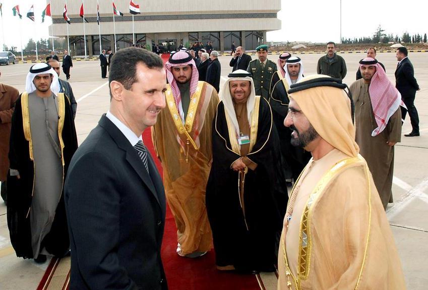 وفد دبلوماسي يتفقد سفارة الامارات بدمشق تمهيدا لاعادة فتحها