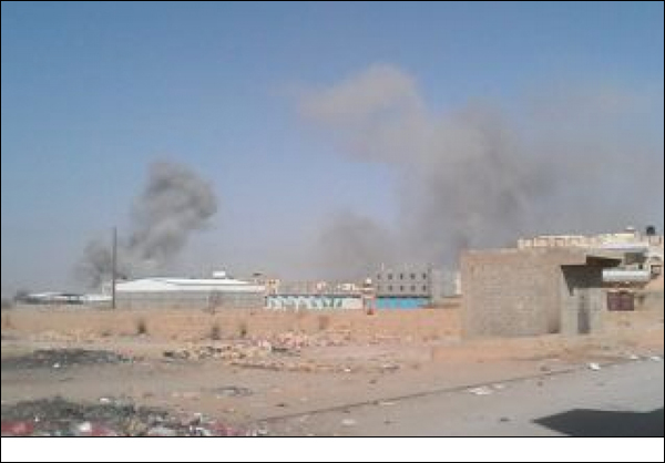 استشهاد وإصابة 15 في قصف لطيران العدوان السعودي على مدينة عتق