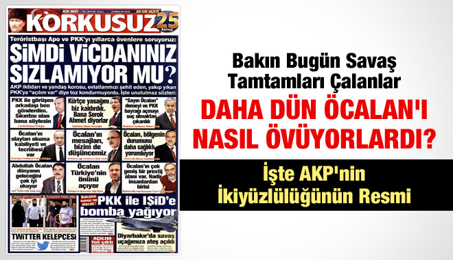 Savaş Tamtamları Çalanlar Bakın Öcalan'ı Nasıl Övüyorlardı?