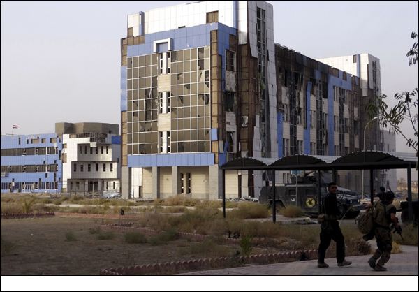 مكافحة الإرهاب تريد تحويل جامعة الأنبار الى مركز لقيادة العمليات العسكرية لتحرير المدينة
