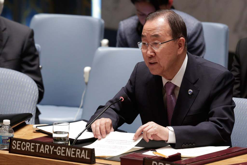 Ban Ki-moon: War in Syria symbol of global failure
