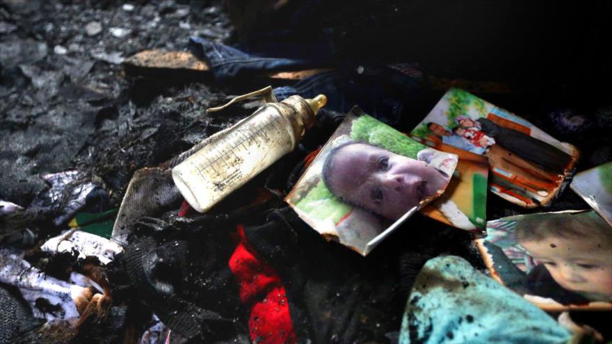 “El Gobierno de Moscú llama Enérgicamente a Castigar a Autores del Asesinato de Bebé Palestino” 