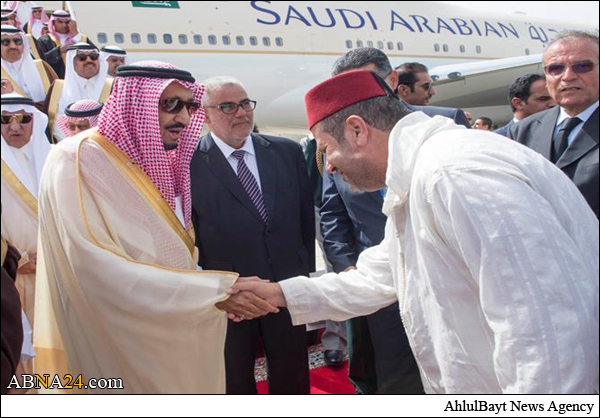 الملك سلمان يصل إلى المملكة المغربية + صور