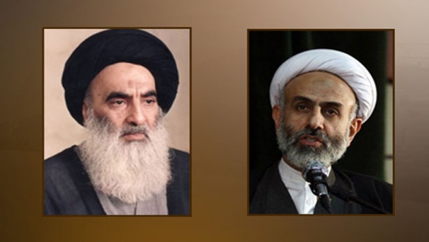 ایران کے ادارہ اوقاف کے سربراہ کی آیت اللہ سیستانی سے ملاقات
