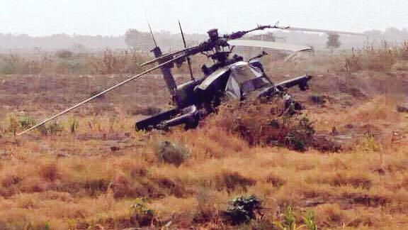 Saudi Apache helicopter downed by missile in Yemen