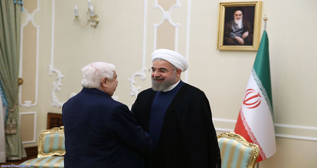  Le président iranien affirme le soutien ferme de son pays à la Syrie dans la lutte contre le terrorisme