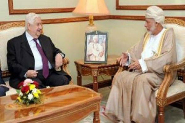 مسقط میں شام اور عمان کے وزراء خارجہ کی ملاقات