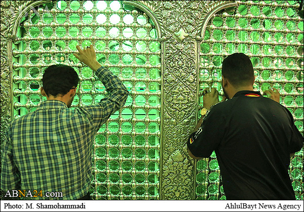 “Visita de los Invitados al Congreso Intl. de Médicos Musulmanes al Tercer Santuario  de Ahlul Bait (P) en la Ciudad de  Shiraz”