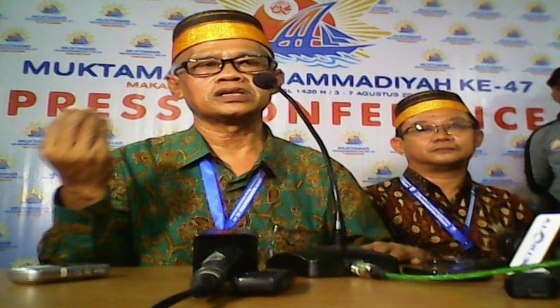 Haedar Nashir Menjadi Ketua Umum PP Muhammadiyah 2015-2020
