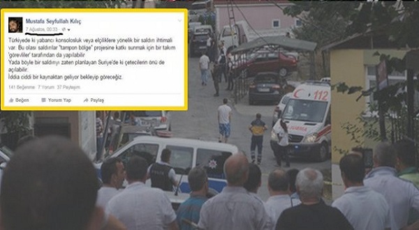 Konsolosluk Saldırısını 3 Gün Önce Söylemişti